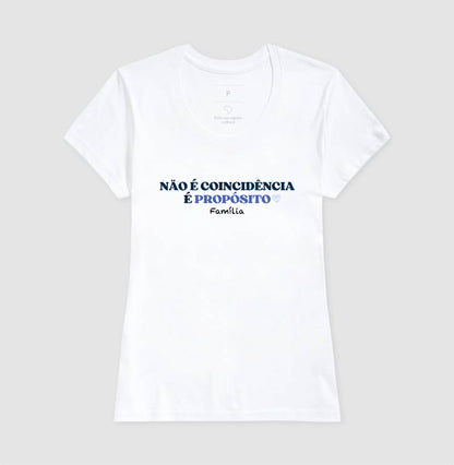 Camiseta - Não é coicidência