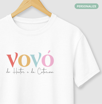 Camiseta - Vovó Colorida