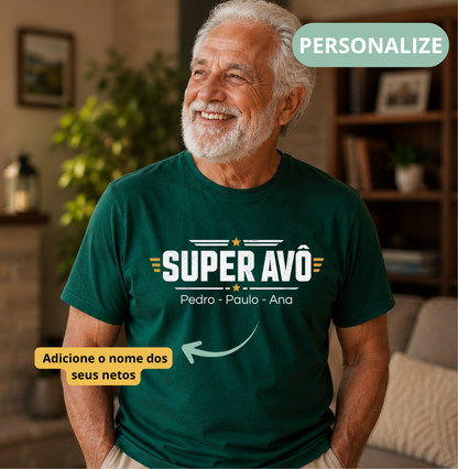 Camiseta Personalizada Super Avô